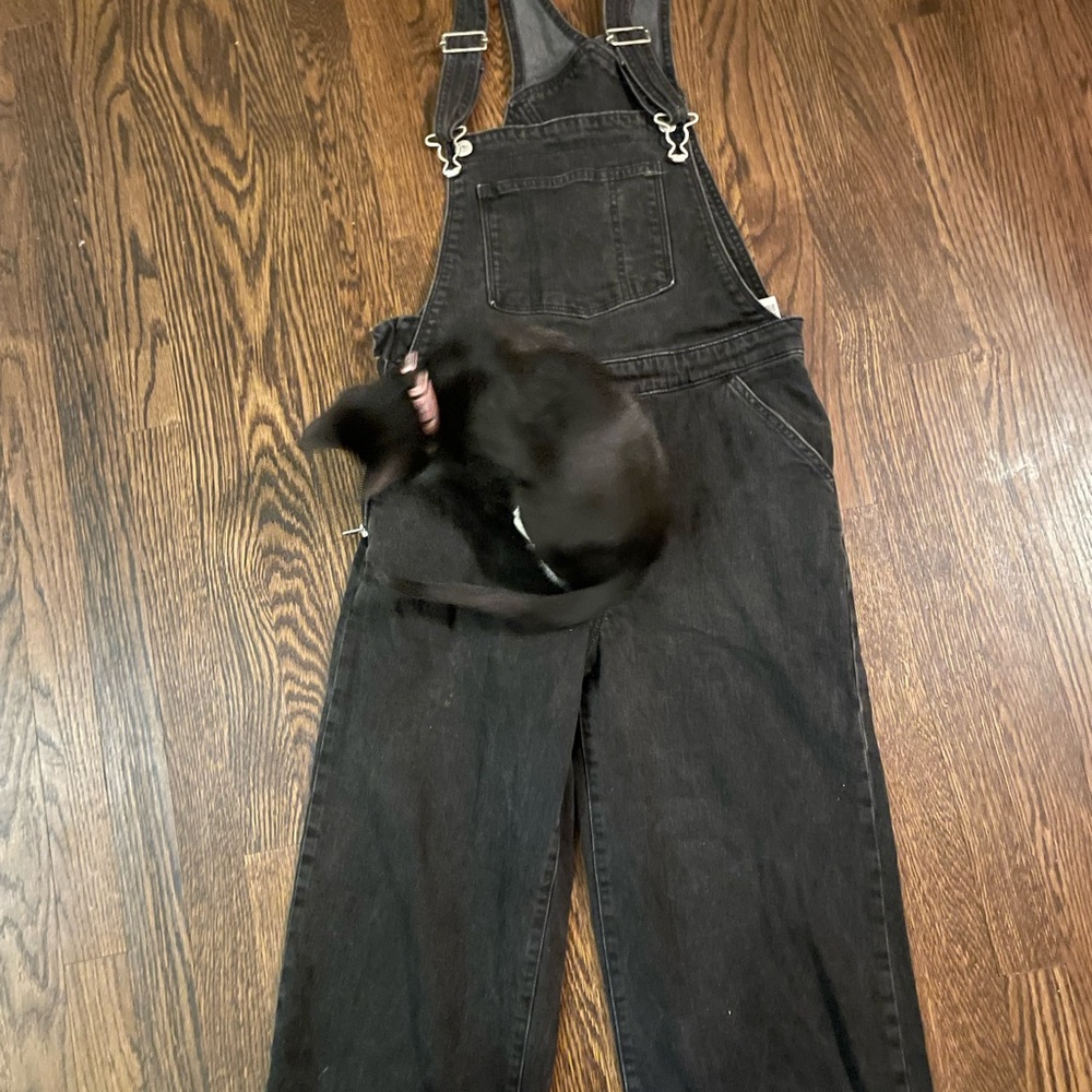 Black Denim Levi’s Premium Overalls